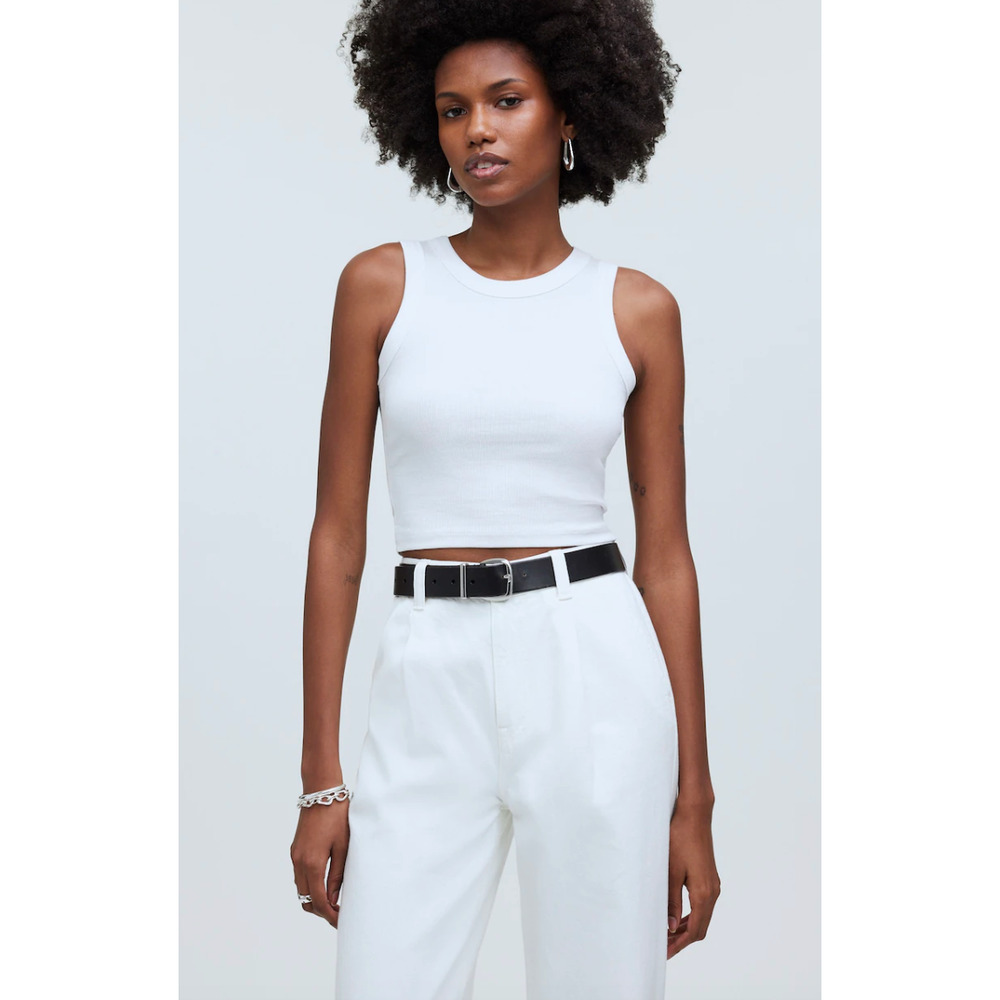 Madewell White Tank Top